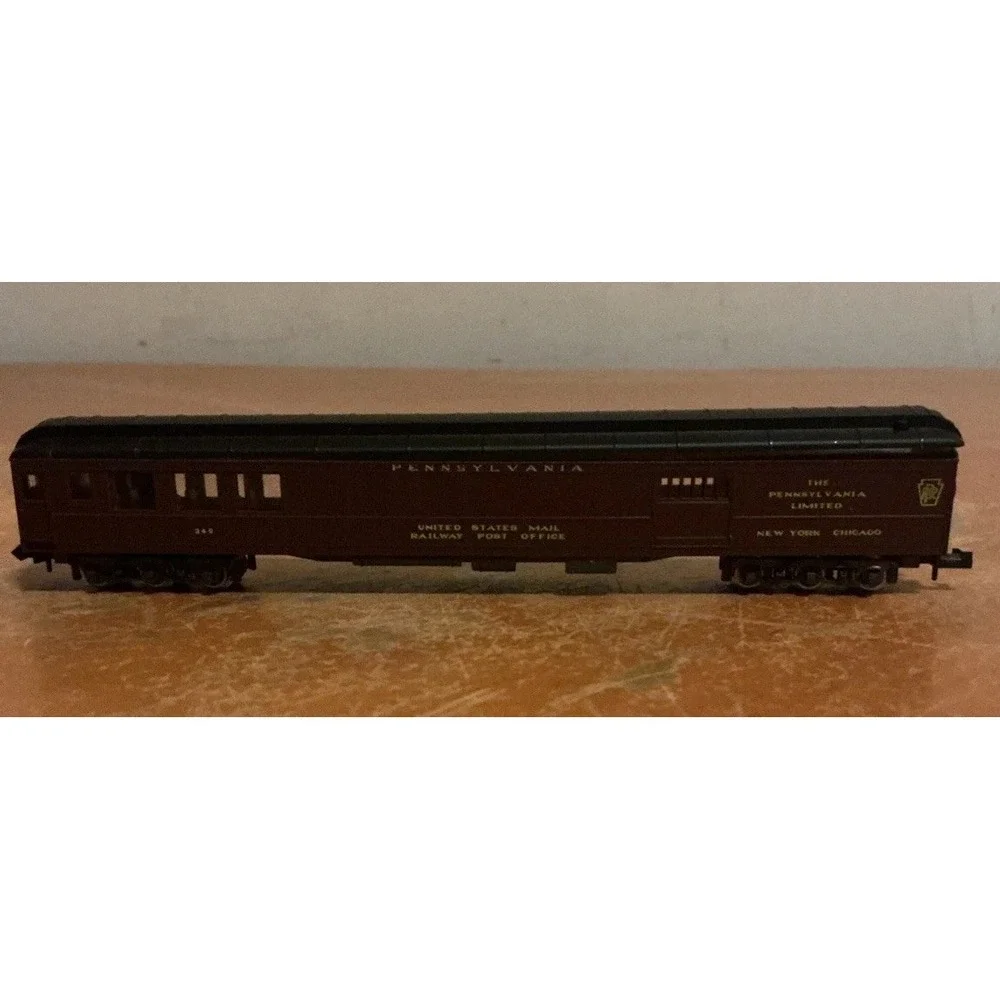 Atlas N Scale Pennsylvania United‎ States Mail Railway Post Office 85' Car